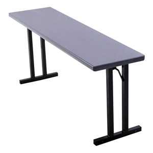 Alulite Aluminum Training Table (18" W x 60" L)